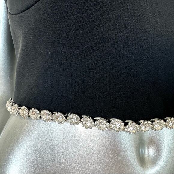 David Koma crop evening top established with Swarovski crystals size 12 NWT!!! - Picture 3 of 9